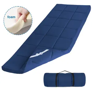 Premium Foam Quilted Camping Cot Pad Cot Mattress Topper, Ultra-Soft Breathable 75" x 30" Thick Outdoor Sleeping Pad for Camping Cot/RV Bunk/Narrow Twin Beds #TiktokShopSpringGlowUp