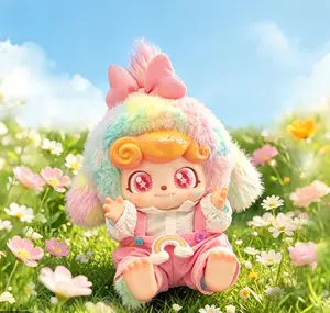 Q kid 400% Skittles Puppy Series Limited Plush Doll