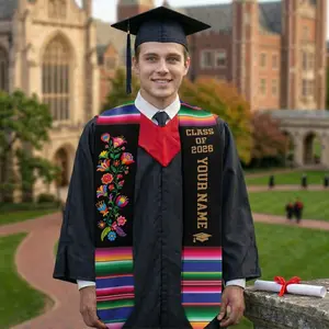 [HOT 2026] Personalized Mexican Graduation Stole Mexican Graduation Sash Class of 2026 Mexican Stole Mexican Gr