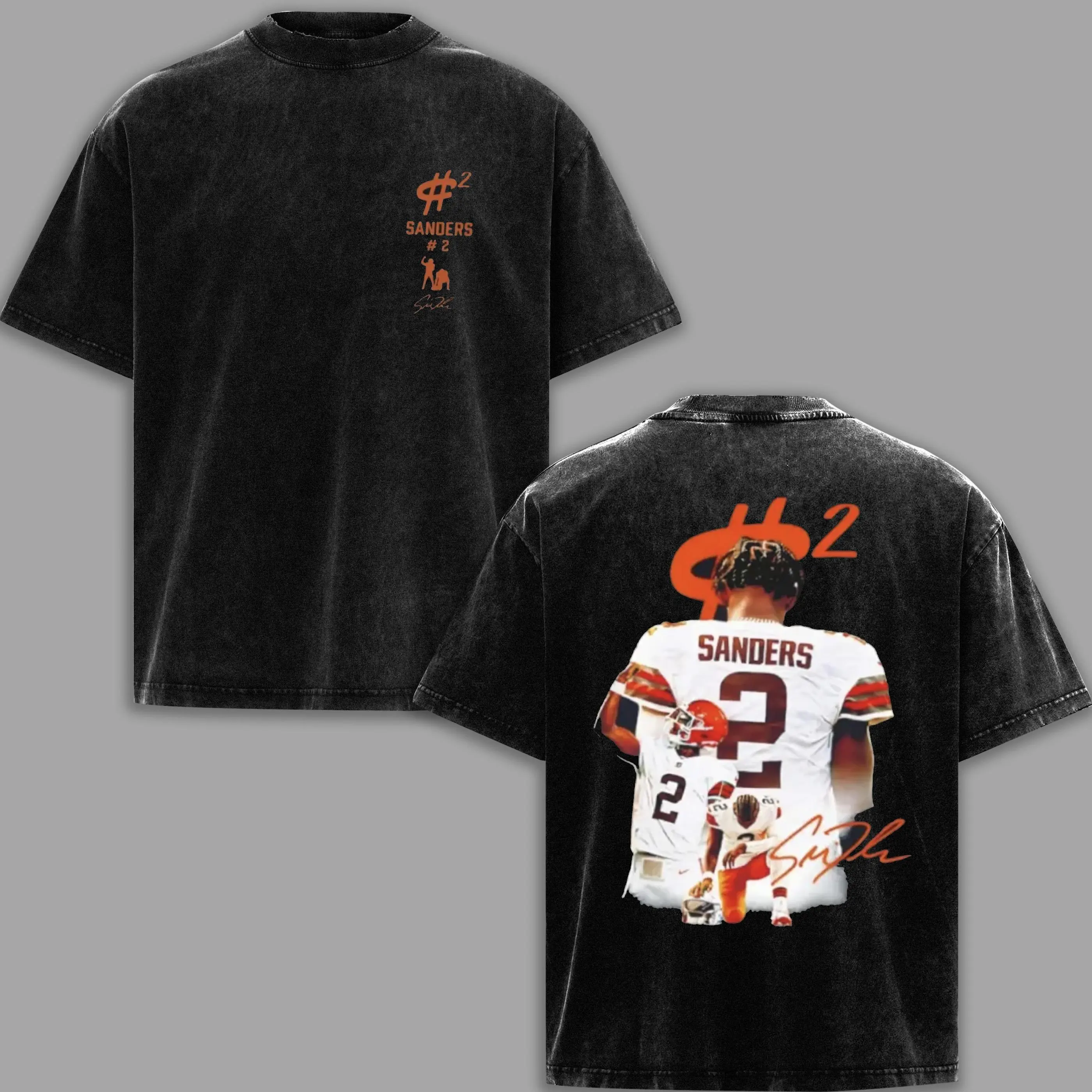 Shedeur Shirt – #2 Quarterback Football Graphic Tee, Game Day Gift, Men’s Tops