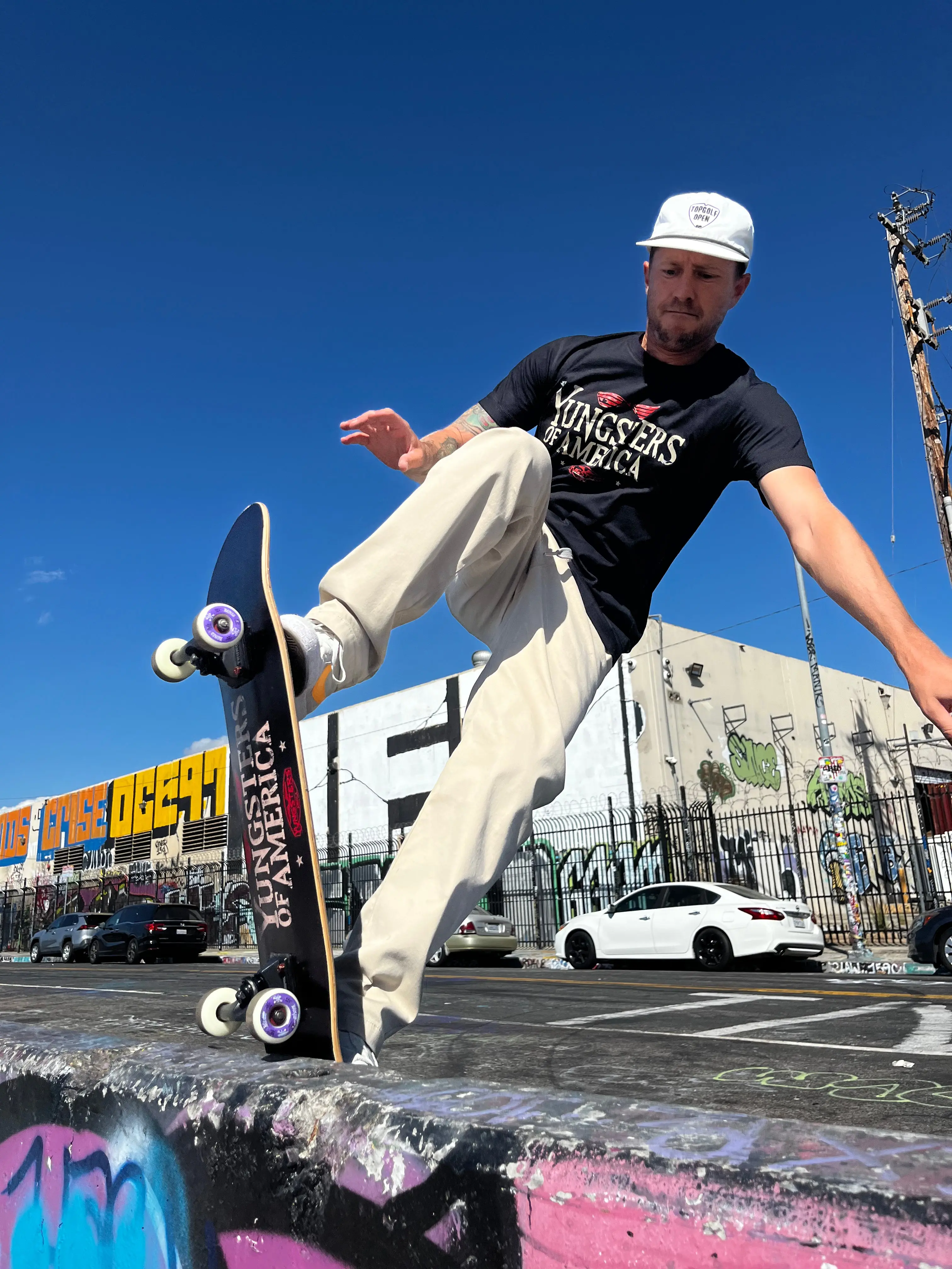 Y O A SKATEBOARD DECK