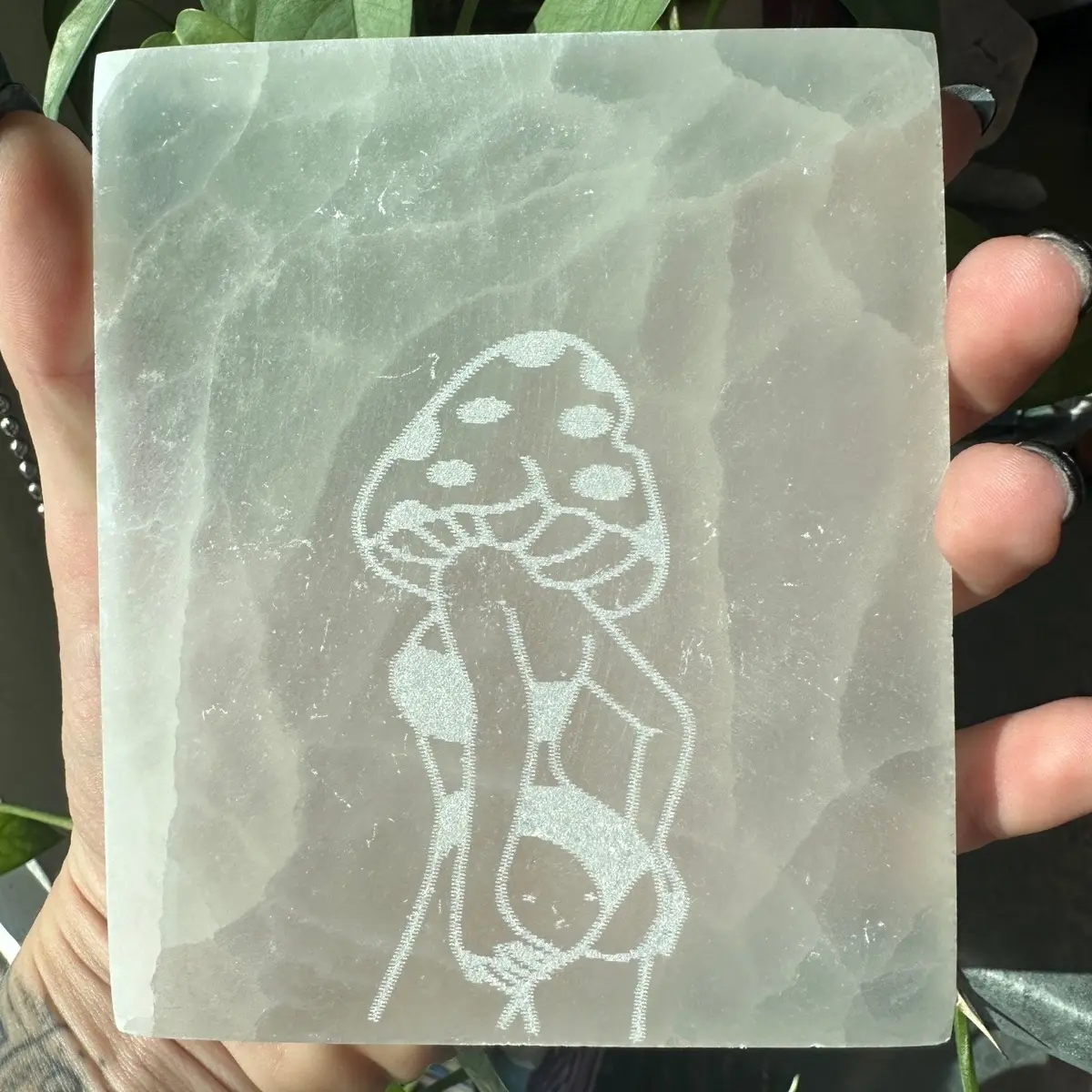 Selenite Charging Plate