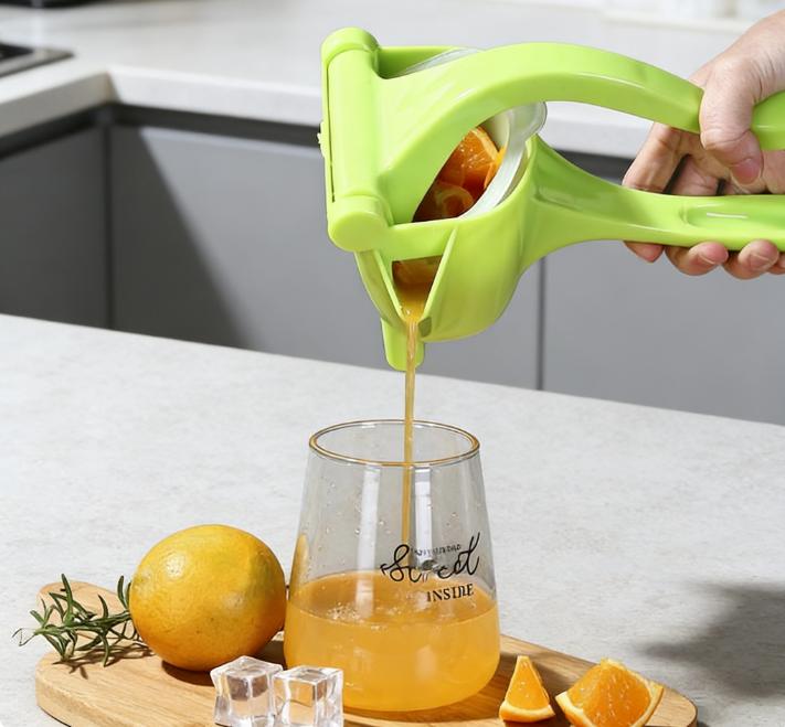 Manual Hand Press Juicer, Handheld Juice Extractor for Lemon and Orange, Small Home Use, New Model for Making Fresh Juice