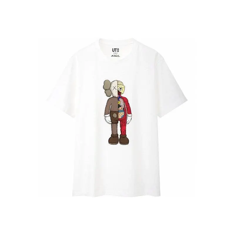 KAWS x Uniqlo Flayed Tee (US Sizing) White (men) by StockX