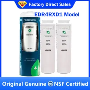 NSF Certified Brand Genuine EDR4RXD1 Refrigerator Water Filter Compatible with Whirlpool UKF8001 4396395, Maytag UKF8001, UKF8001AXX, EveryDrop Refrigerator Water Filter 4, RFC0900A, UKF8001AXX-200, UKF8001P, 469006, PUR, Puriclean II
