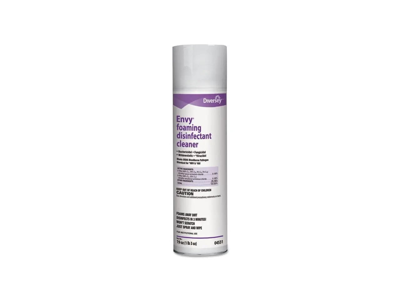 Diversey Disinfectant,Clnr,12/19oz 04531