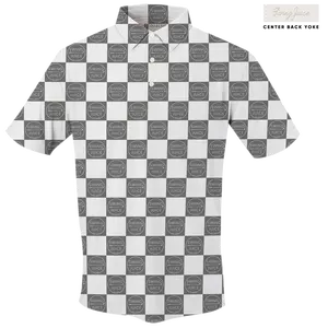 Golf SJ Checkerboard Men's Polo - Final Sale