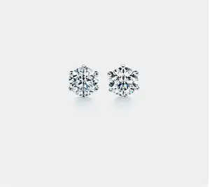 .8 ct Moissanite Diamond Tester Stud Earrings - Classic Stud Design for Everyday Wear & Diamond Comparison