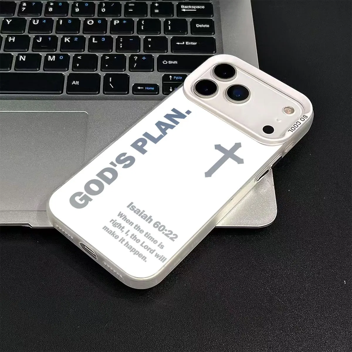 God's Plan Christian iPhone Case | Bible Verse Isaiah 60:22 Cross Phone Cover for iPhone 17 16 15 14 13 Pro Max | Religious Spiritual Aesthetic Gift