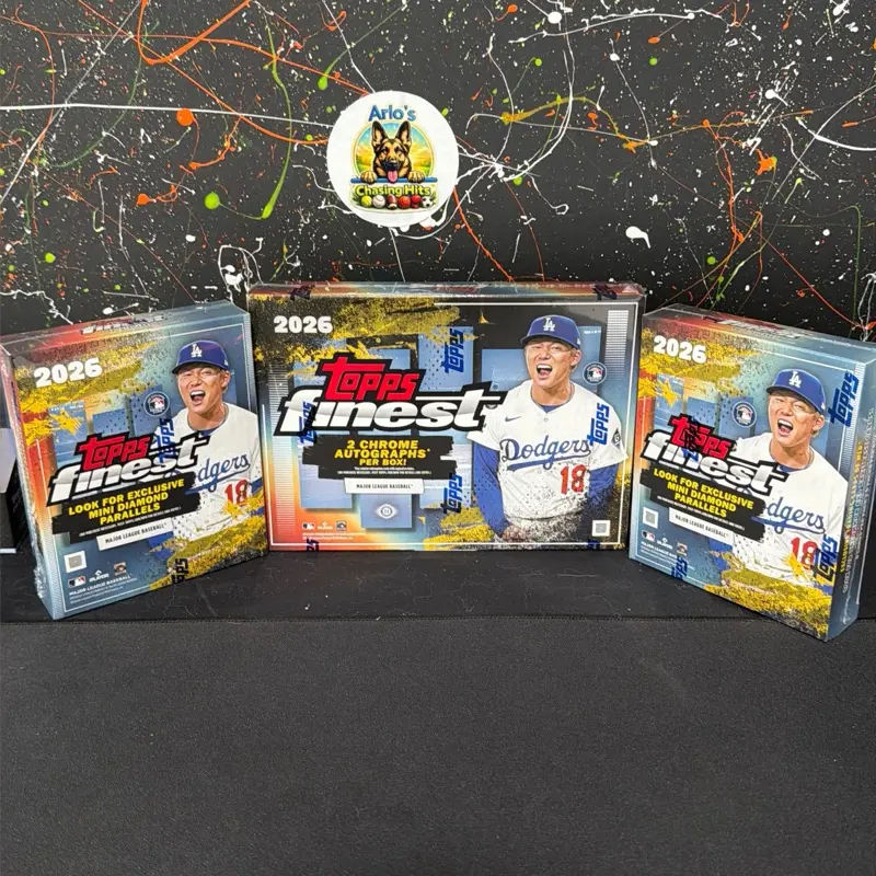 Break 118 1x Topps Finest Hobby, 2X Topps Finest Mega
