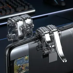 High-Sensitivity L1r1 L2r2 Trigger Buttons Gaming Controller for Mobile Esports, Ergonomic Design with Quick-Aim Joystick, Precision rapid fire for easy ranking, easy setup must-have competitive game accessory.