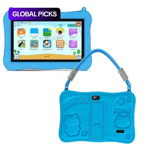 7 Inch Kids Tablet PC Android 13.0 4GB 64GB, Dual Camera 2mp+5mp, WiFi Bluetooth-compatible, Shockproof Case, Parental Control, Ideal Gift #GLOBAL PICKS