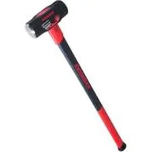 212 MAIN Razor-Back 34 in. Fiberglass Handle Sledge Hammer - DF 10 Clam, Assembled, for Home Use