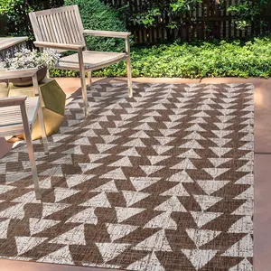 JONATHAN Y Andratx Modern Tribal Geometric Indoor/Outdoor Area Rug; for Living Room, Kitchen, Bedroom, Dining Room, Patio, Porch, Backyard