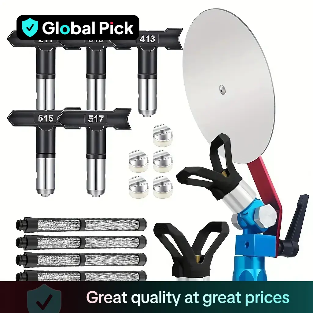Paint Sprayer Accessories, Spray Guide Accessory Tool, Baffle Latex Paint Paint Duckbill Seat Nozzle, Paint Spraying Tool, Suitable for All Airless Pa