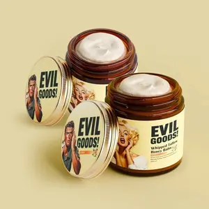 EVIL GOODS! 2-PACK Whipped Beef Tallow & Manuka Honey Organic Nourishing Face Cream Moisturizer Body Lotion Skin Care Lip Balm Hydrating Moisturizing 100%25 Natural Ingredients - Oil