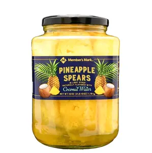 Member's Mark Pineapple Spears in coconut water  (42 oz)