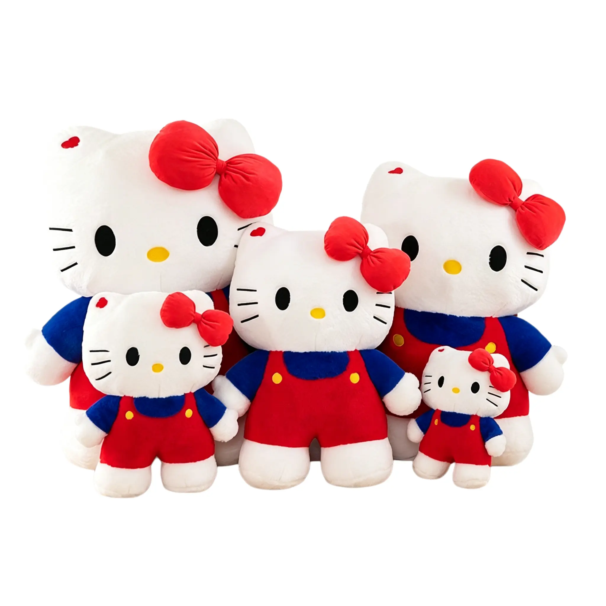 Sanrio Hello Kitty 15.75-inch Plush Doll - Adorable Design for Collectors & Enthusiasts - Soft Cuddly Toy for Gifting or Personal Enjoyment