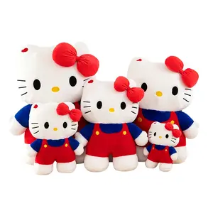 Sanrio Hello Kitty 15.75-inch Plush Doll - Adorable Design for Collectors & Enthusiasts - Soft Cuddly Toy for Gifting or Personal Enjoyment