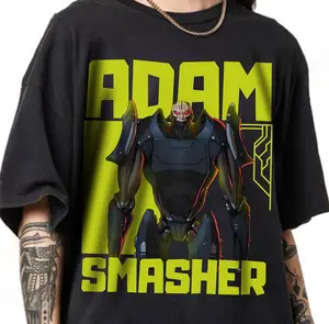 Adam Smasher Anime T-shirt, Manga Anime Shirt, Unisex T-shirt, Graphic Tee, Special Shirt, Aesthetic Anime