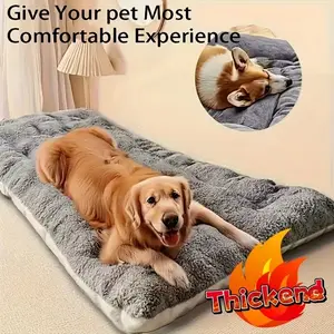 Super Extra-Large Plush Dog Sofa Bed - Thick, Super Soft Pet Mat for Small to Large Breeds, Ideal Gift for Dog Enthusiasts, Dog Comfort Mat|Modern Pet Bed|Durable Pet Bed, Cozy Pet Furniture