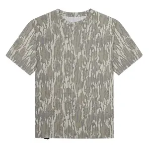 Men's Unisex Mossy Oak Camo T-Shirt - Soft Cotton Breathable Casual Top