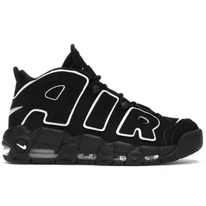 Nike Men's Air More Uptempo Black White Basketball Shoes, from StockX