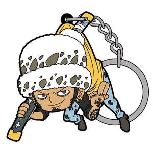 ONE PIECE LAW 2 YEARS AGO VER TSUMAMARE RUBBER COSPA KEYCHAIN