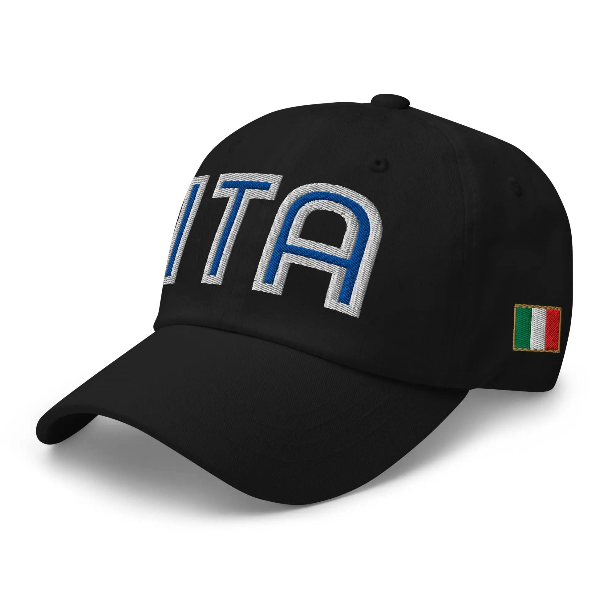 Italy National Flag Retro ITA Soccer Baseball Cap Dad Hat