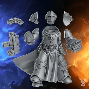 Princeps Justicar | Millennium Wars (1) - Battle Brothers - DakkaDakka - 3D Printed Mini Marines