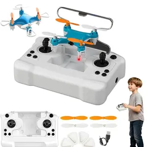 Ultra Compact Portable Pocket Flyer, Lightweight Mini Flying Toy with Altitude Hold, Easy-to-Fly Mother's Day Gift Idea, Great for Mom's Backpacking & Weekend Trips