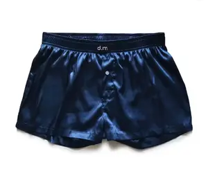 Show Stopper Men's Silk Boxer Shorts - Soft Premium Silk Blend, Comfortable Fit, Luxe Waistband, 5 Colors Available, Ideal for Everyday Wear