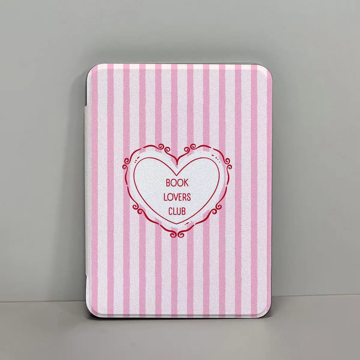 Fansen Cute Kindle Case Accessories - Slim PU Leather Cover with Heart Design, Soft Back, Auto Wake/Sleep for 6in, 6.8in, 7in Devices: Paperwhite 11th/12th Gen, Kindle 2022/2024, Light Durable Protection
