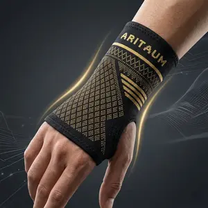 Copper Ion Hand Compression Sleeve – Comfortable Breathable Hand Guard Support