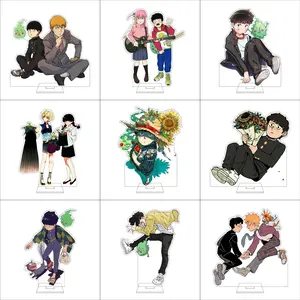 16CM Anime Mob Psycho 100 Cosplay Acrylic Figure Stand Plate Prushka Nanachi Riko Reigen Arataka Kageyama Shigeo Ornaments Gifts