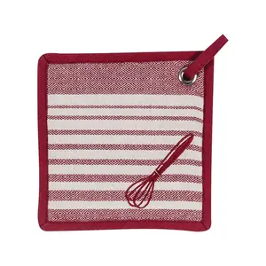 Kay Dee 6661979 Marsala Cotton Pot Holder - Pack of 6