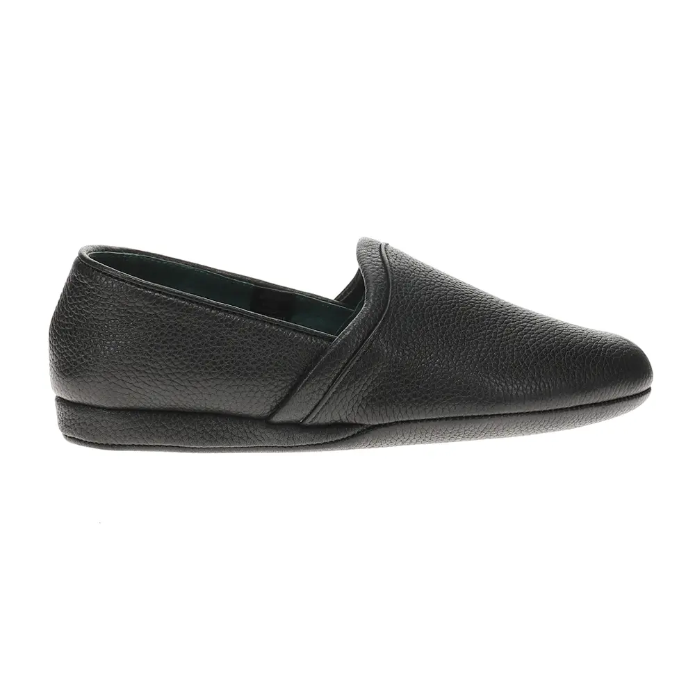 L.B. Evans Mens Aristocrat Opera Casual Slippers Casual - Black