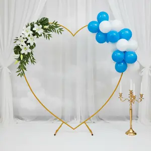 Heart Shape Freestanding Arch 2m Tall for Wedding Party Birthday Photography