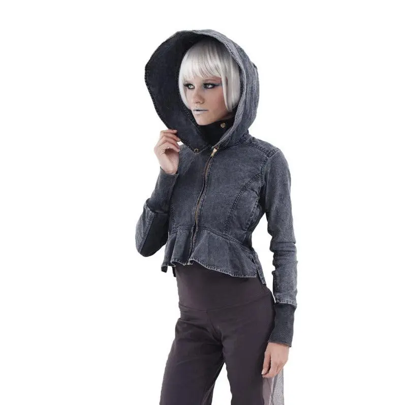 Oversize Hooded Canvas Jacket (2 colors)