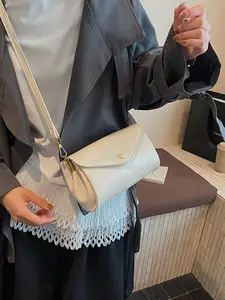 New Fashion Simple Style Handbag Shoulder Crossbody Evening Flap Square Bag, Perfect for Picnic Date Shopping Business Dinner Events, Stylish Crossbody Bag