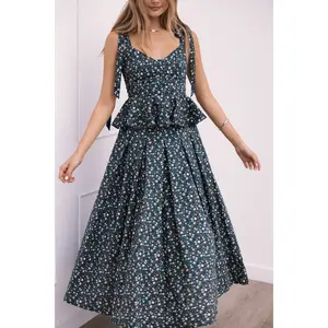 Eden Two Piece Set - Hunter Green