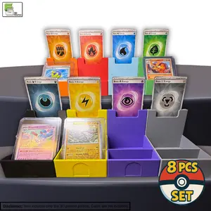 Large 8-Piece Pokémon Energy Break Stand Set – TCG Stream Organizer
