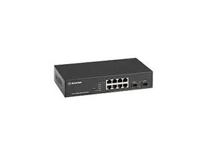 BLACK BOX LGB710A GIGABIT ETHERNET (1000-MBPS) WEB SMART SWITCH - (8) 10/100/1000-MBPS COPPER RJ45