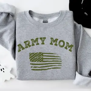 Army Mom Sweatshirt, Army Family Day Sweater, Army Mom Hoodie, Military Sweater Mom, Military Mom Sweatshirt, Mother's Day Gift, Army Hoodie