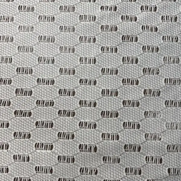 100% Polyester Intricate Eyelet Lace Fabric - Lightweight, High-End, Gentle Stretch Textile with Spandex, Comfortable Movement Sewing Supply for Home Decor (1 yd), Sold Per Yard, Pure Elegance