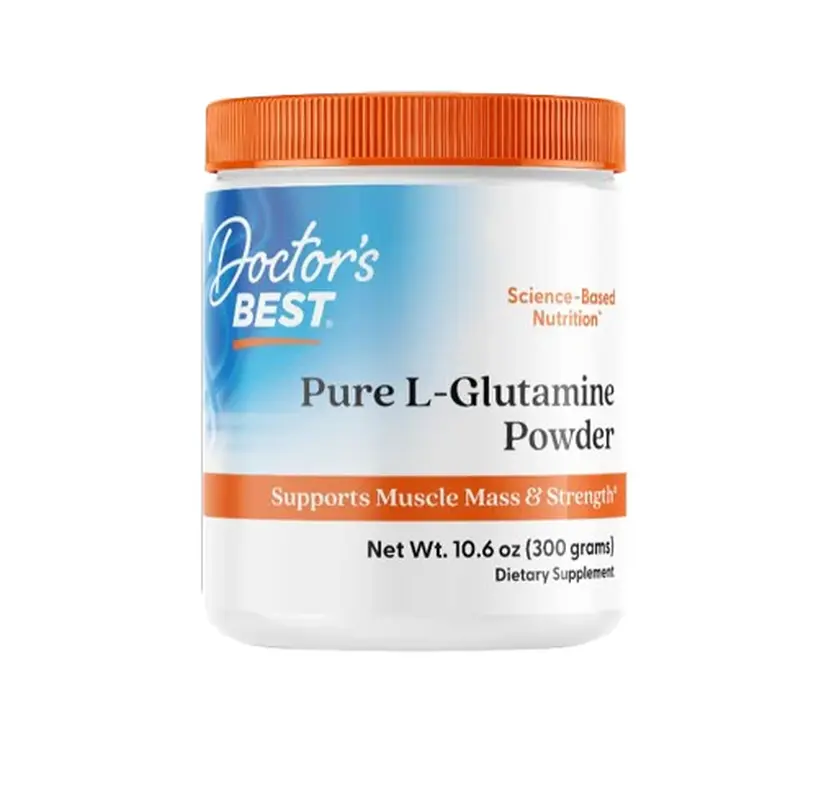 Pure L-Glutamine Powder 300g Unflavored Amino Supplement Vegan Gluten Free Non-GMO
