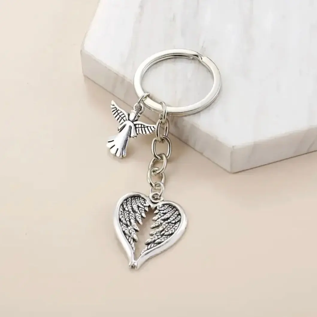 Guardian Angel Wings Keychain keychains Guardian Angel Wings Keychain keychains