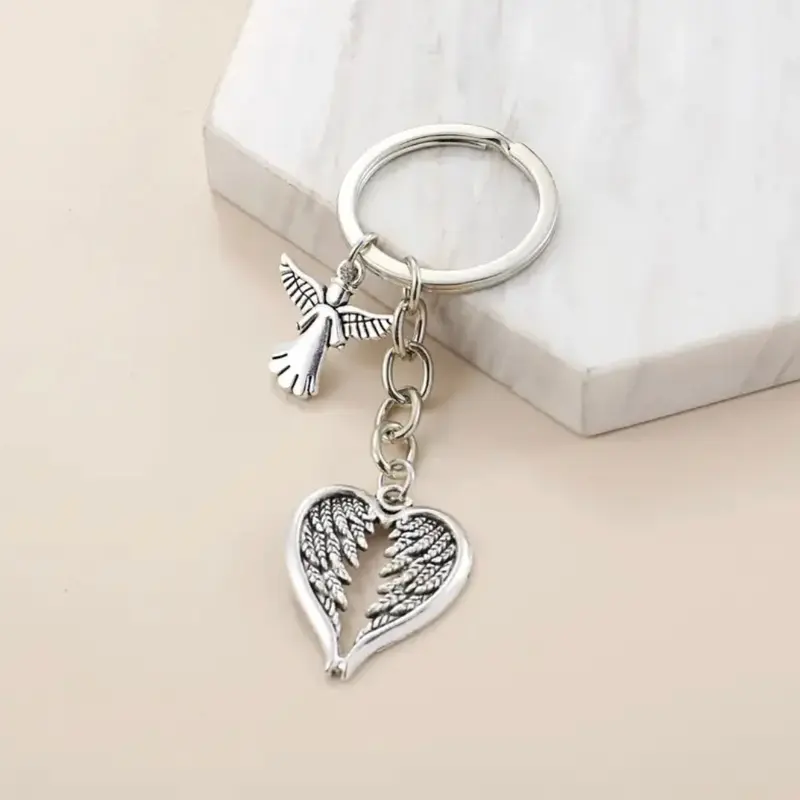 Guardian Angel Wings Keychain keychains