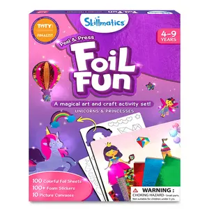 Foil Fun - Skillmatics Art & Craft Activity, Mess-free Art, DIY Creative Kit for Kids Ages 4 and up