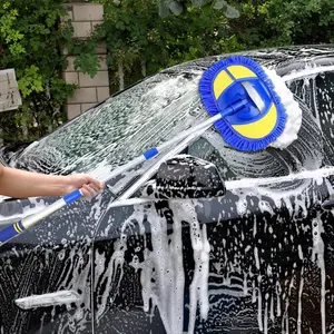 Retractable Car Wash Brush, Long Handle Car Wash Mop, Car Cleaning Brush, Car Cleaning Tool, Car Cleaning Supplies Kit